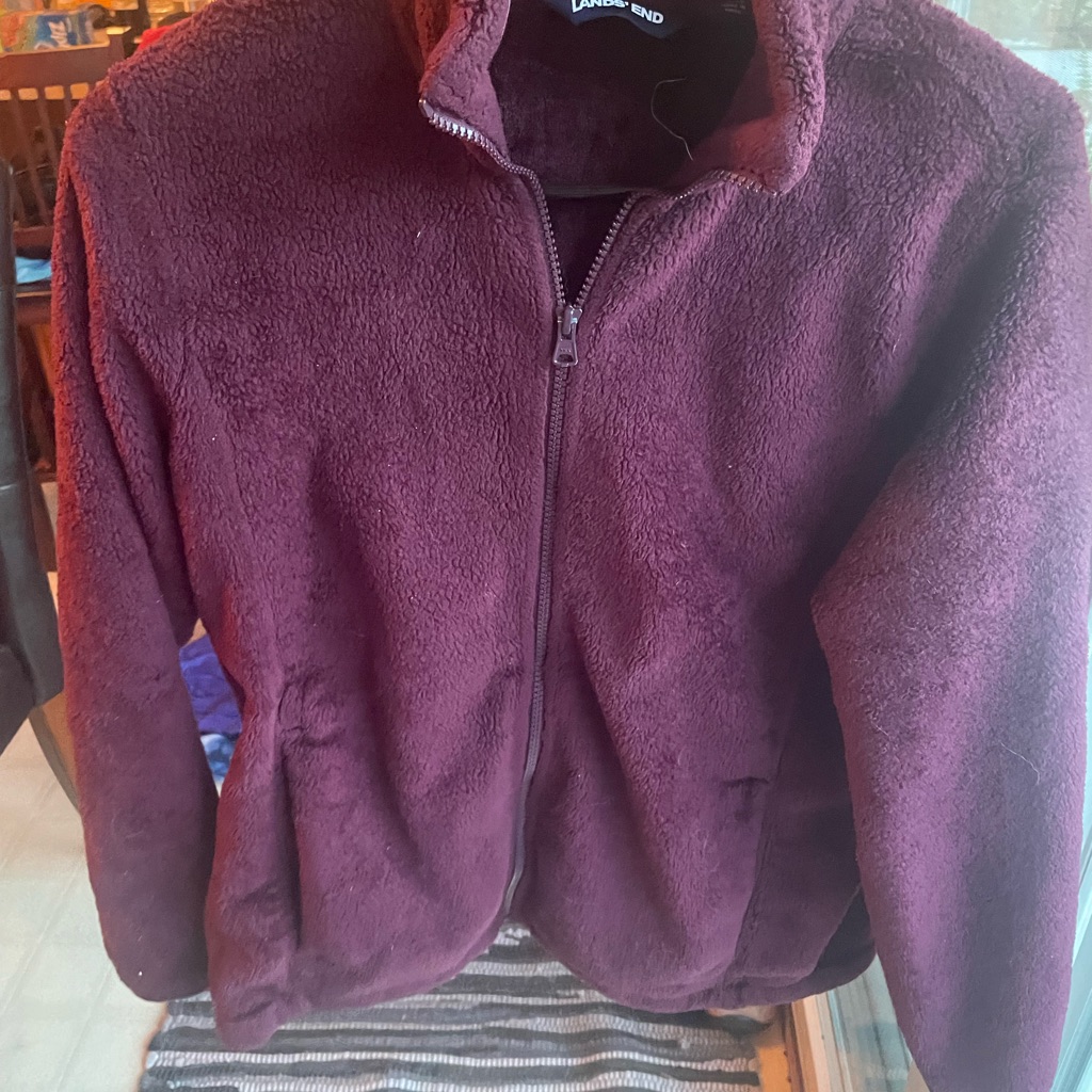 Fuzzy Full-Zip Jacket